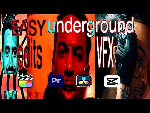 easy UNDERGROUND editing tips