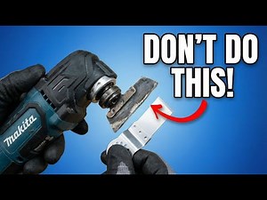 How To Change Multi Tool Blade Makita