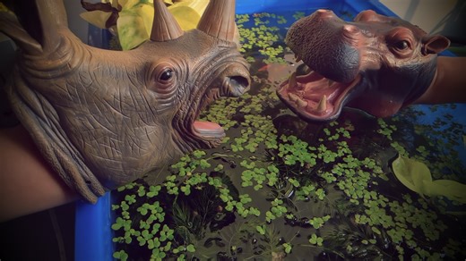 Watch High quality simulated animal hand puppets, use them to create your story! on Amazon Live