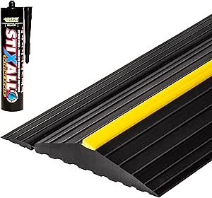 14'5"/4.4m Weather Defender® Original | Ultimate Garage Door Threshold Seal Kit with Adhesive & Garage Door Bottom Weather Stripping