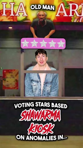 VOTING STARS Based On ANOMALIES In SHAWARMA KIOSK! 👀 #jsaxter #roblox #robloxedits #shawarmakiosk #pov