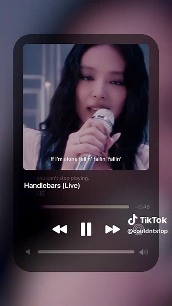 Jennie's Perfect Vocal Performance of Handlebars
