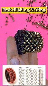 How to embellish a netting bracelet with beads. #lovebeads #beadsnetting #nettingstitch #handmadebracelet #beading | Love Beads