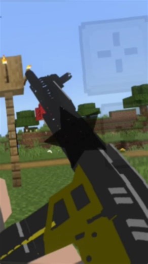 NOVO MOD!! #gunsaddon #minecraft #topaddons1 #mcbe #edit