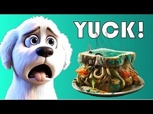 Puppy Eats The Most Disgusting Sandwich Ever...What Happens Next?