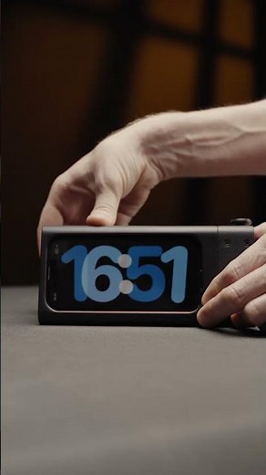 This iPhone charging dock feels like a cassette deck