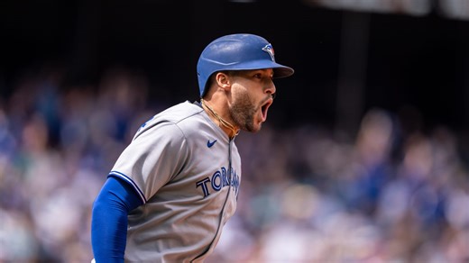 George Springer pega jonrón de tres carreras