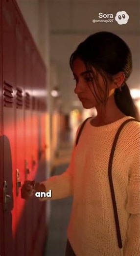 My locker keeps changing…. #shorts #schoolstories #mystery #sora #storytime