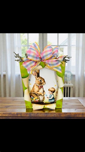 Turning a simple canvas into a little spring story full of charm and inspiration. ✨ This piece is all about soft details, sweet moments, and creative joy. Thank you for the love and support! 🌸💛 Link for this cute A3 rice paper: https://shop.decoupagecentral.com/3Mf6r3o #decoupageCentral #handmadewithlove #crafting #bustedcanvas #Easter crafting #cute #craftsycarla #inspiration | Craftsy Carla