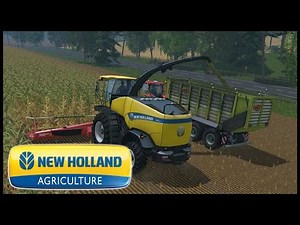[Ls 15] New Holland DLC im Test: Grass & Mais häckseln mit New Holland FR 850