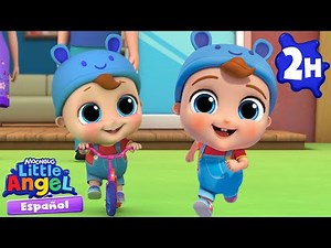 Un día divertido con Bebé Juan 🌞 Canciones Infantiles con Bebé Juan🎵| Little Angel Español