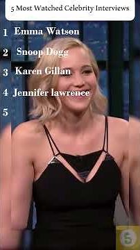 5 Most Watched Celebrity Interviews