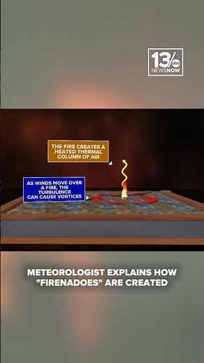 How wildfires can create fire tornadoes