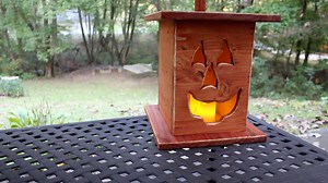 Wooden Jack O Lantern DIY