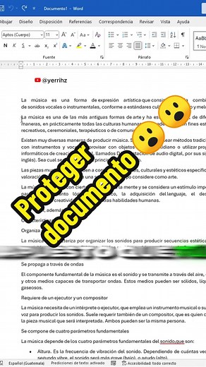 Truco de Word: Cómo Proteger tu Documento con Contraseña