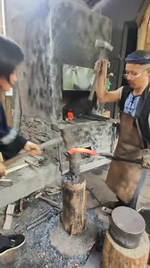 1.3M views · 5.5K reactions | Buffalo Horn + Steel = Epic Hatchet Hammer Build!  | old metal | Facebook