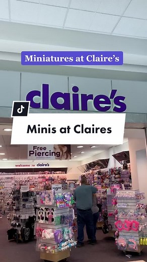Explore Miniatures Collection at Claire’s