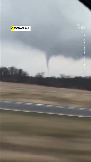 Two Tornados Merge Into One in Ohio 😳
