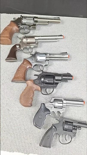 My Cap Gun Revolver Collection! | Retro Beauty & Fun