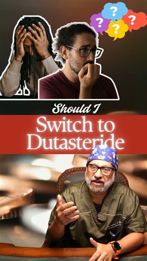 Tejinder Bhatti on Instagram: "The video challenges the common, but dangerous, advice — that mild side-effects with Finasteride justify switching to the much more potent Dutasteride. It argues this mindset overlooks pharmacologic reasoning: Dutasteride inhibits both type I and II 5α-reductase and suppresses DHT far more strongly, causing deeper hormonal shifts. What some label “side-effects” may stem from nocebo or transient adaptation — not true intolerance. Escalating to Dutasteride without ro