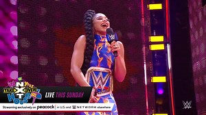 Seth Rollins was looking forward to having a "fair and unbiased interview" with Bayley. He wasn't looking forward to Cesaro crashing the party! | WWE SmackDown Show