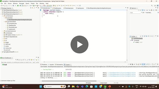 #springboot #java #constructorinjection #autowired #qualifier #cleancode #backenddevelopment #dependencyinjection | Dharani Tungala