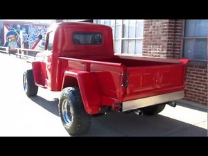 RARE 1953 Willys 4WD Pickup Truck Frame Off Restored FOR SALE