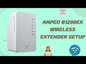 Amped B1200EX WPS Setup Made Super Easy | No Tech Skills Needed!