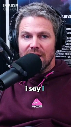 💙 Stephen Amell on Inside of You #insideofyou #stephenamell #michaelrosenbaum