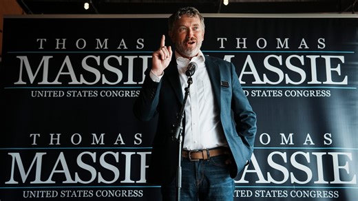 Massie speaks out after mic 'snatched' at Kentucky Republican dinner