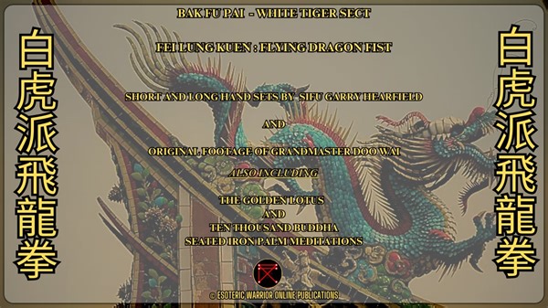Bak Fu Pai 2: White Tiger Short and long hand set : Fei Lung Kuen - Flying Dragons Fist Instructional