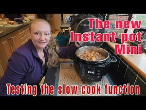 Can it slow cook ? New instant pot classic /Rio mini (3.8L / 4Q)