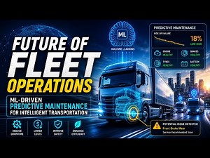 Future of Fleet Operations | ML-Driven Predictive Maintenance for Intelligent Transportation| Uplatz