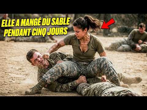 Elle ne peut pas se battre, disaient-ils—puis elle a mis 8 Marines au tapis en quelques secondes
