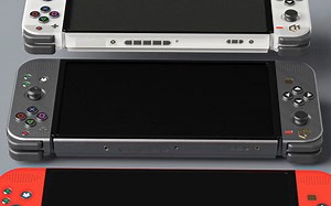 PlayStation!【索尼 PSP 2023 概念设计！】方正机身！光追性能！金属材质！兼容PS5！