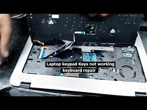 How to fix Laptop keypad Keys not working | Some keys are not working | Laptop keyboard repair