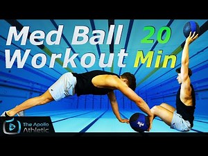Medicine Ball Core Workout For Swimmers | 20 Minute Dryland