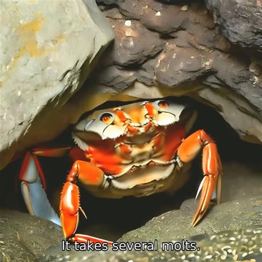 Crab regrow legs #facts #crab #RegrowLegs