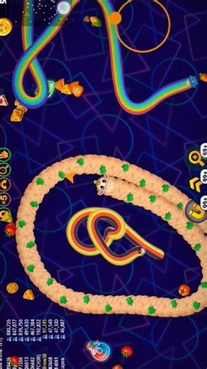 🐛 worms zone magic gameplay #wormszone