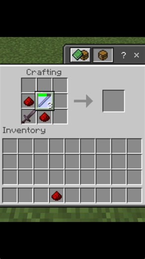 op sword crafting​ #minecraft #mcpe​ #shorts​ #youtubeshorts