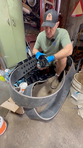 Building Weasel Tracks is a tough job - there are hundreds of parts plus it is super labor intensive - not complaining though! #shoptime #portrayaltv #ww2 #wwii #ww2history #militaryhistory #Restoration #vintage #history #trackedvehicle #modeler #reenactor #fyp | Portrayal