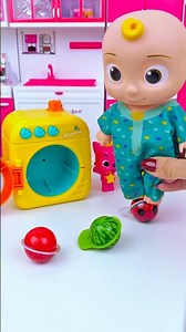 ASMR Toy Unboxing Cocomelon & Pinkfong Washing Machine Set 🧺| Satisfying Toy Play with Subeo Toys