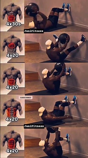🔥Stability Ball Abs Workout for a Strong Core 💪 #absworkout #coretraining