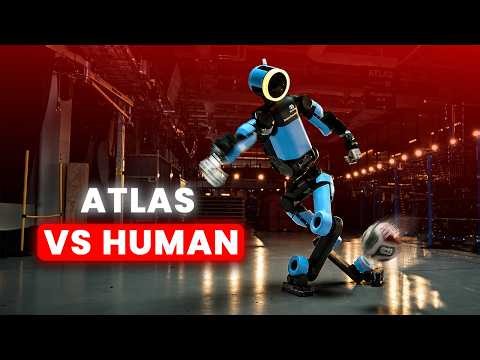 Boston Dynamics Atlas Gets MASSIVE Upgrade… Football Moves, Heavy Lifts & AI Learning