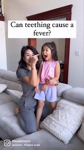 6.5K views · 37 reactions | Can teething cause a fever?Teething is a...