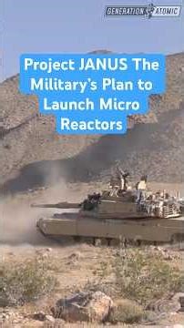 Project JANUS The Military’s Plan to Launch Micro Reactors #nuclear #usmilitary #nuclearpower