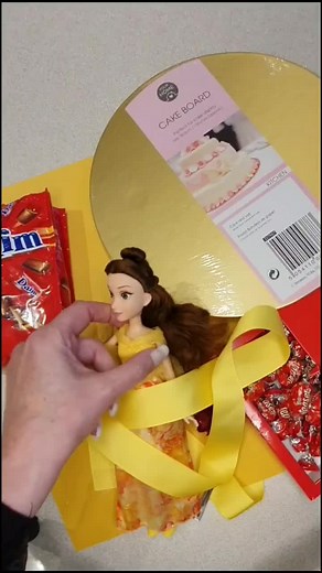 Disney Princess Candy Doll Chocolates & Hairbow Craft Tutorial