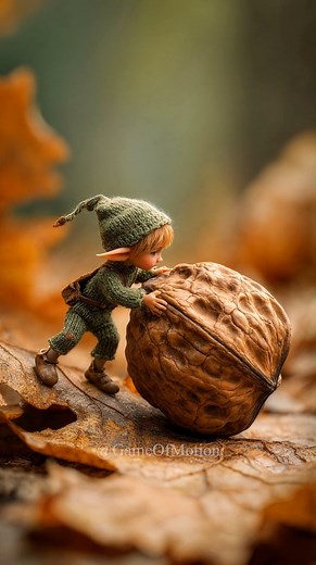 Elves Preparing for Winter #klingaicpp #klingai #gameofmotion #tiny_elfies #magical_world #elfie #wonderful_world #fantasy_world | Game Of Motion