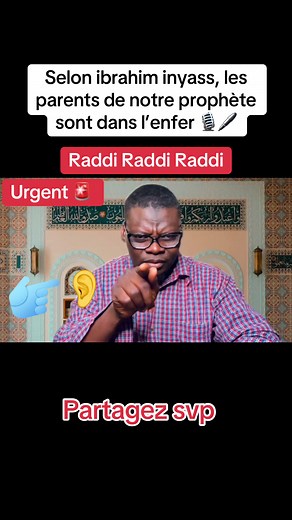 Les parents du prophète selon Ibrahim N'yass