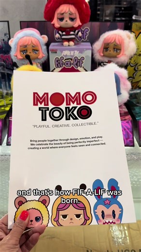 Lately my mornings have been a little different. I’ve been packing small gifts to thank some of my followers who have been here since day one. It’s been about 11 months since I created MOMO-TOKO, the day after leaving one of the world’s biggest toy companies where I worked as a design lead since 2008. Starting my own company came with a lot of anxiety, and that’s how FIF-A-LIF was born. This is just a small thank you for being part of the journey. I hope you like this little gift from me. #follo